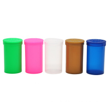 3pcs 19 Dram Empty Squeeze Pop Top Bottle Vial Medical Herb Pill Box Herb/Spice Containers Airtight Storage Case Color Random